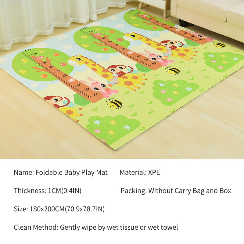 Baby Floor Mat For Crawling Foldable Mat